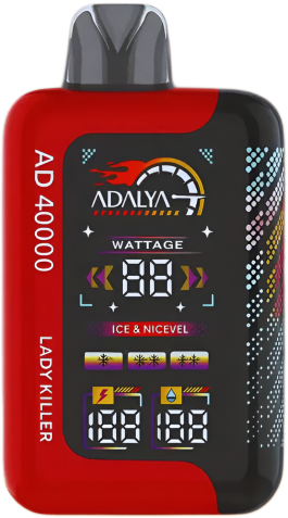 Adalya Aurora 40K - muchas caladas en un vaper desechable premium con excelente puff